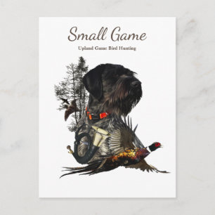 Bird dog , Upland Game Bird Hunting Postcard