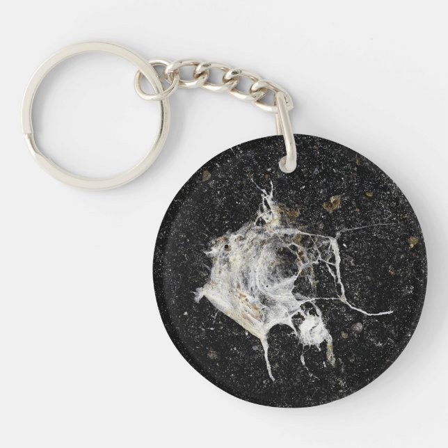 Bird Dropping Funny and Cool Keychain (Front)