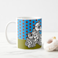 Bird Family & Polka Dots