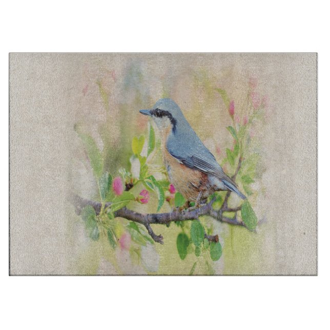 Bird Fanatic Cutting Board (Front)