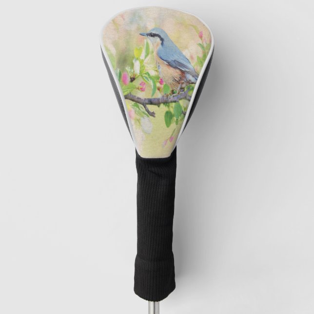 Bird Fanatic   Golf Head Cover (Front)