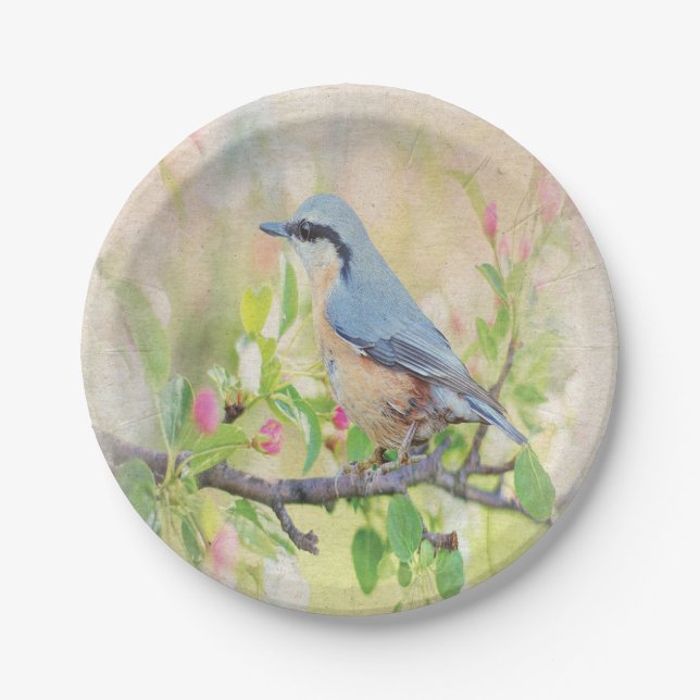 Bird Fanatic Paper Plate (Front)