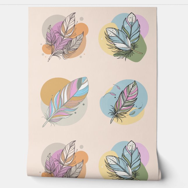 Bird Feather Wallpaper (Unrolling)