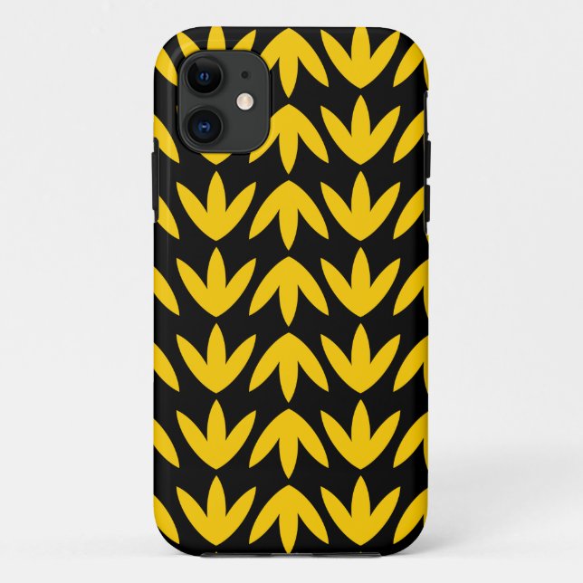 Bird Feet - Amber and Black.pdf Case-Mate iPhone Case (Back)