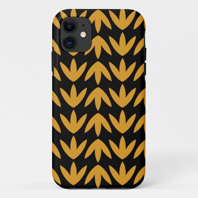 Bird Feet - Golden and Black.pdf Case-Mate iPhone Case (Back)