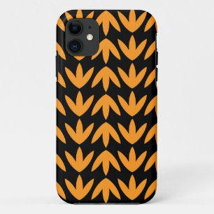 Bird Feet - Lt Orange and Black.pdf iPhone 11 Case