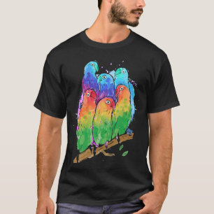 Bird Flock Birding for Parrot T-Shirt
