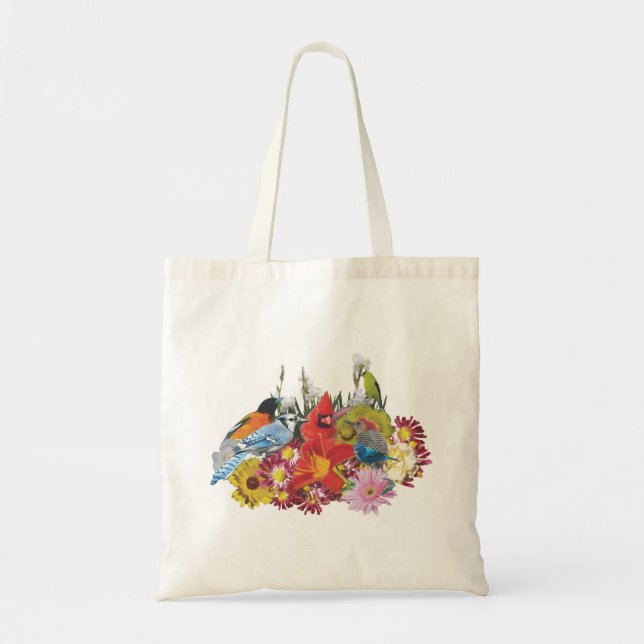 bird / flowerd medley bag (Front)