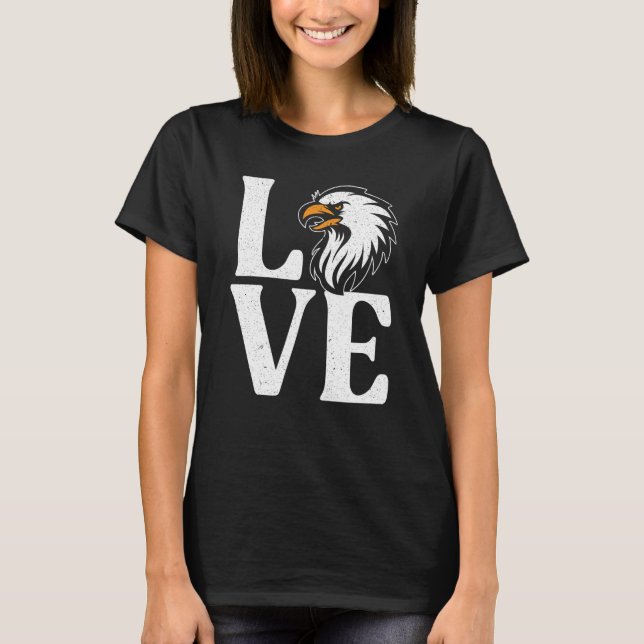 Bird Flying Animal Ornithology Eagle Whisperer T-Shirt (Front)