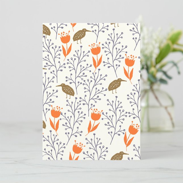 Bird Foliage Invitation (Creator Uploaded)