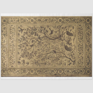 Bird & Forest Tapestry Decoupage Paper