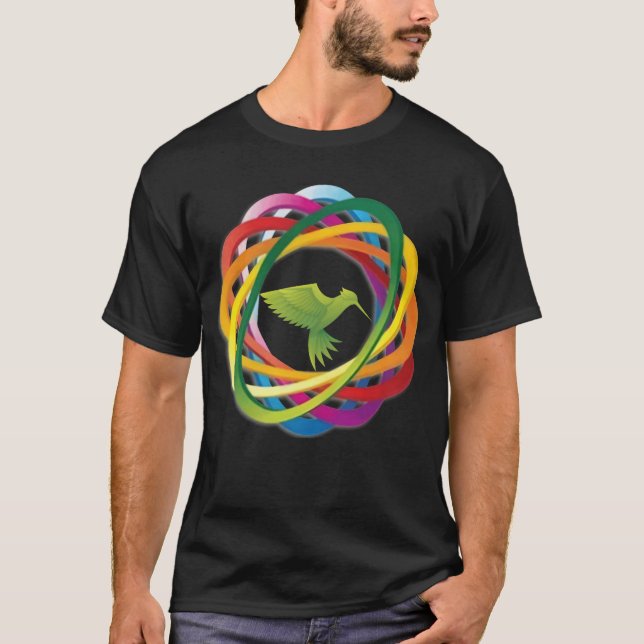 bird friends funny T-Shirt (Front)