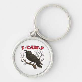 Bird - Funny Crow F-Caw-F Classic Keychain