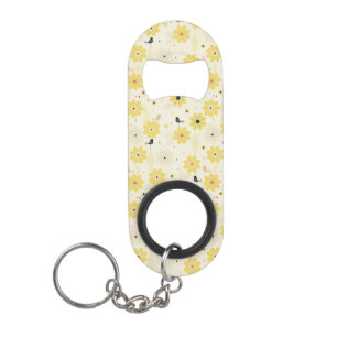 Bird Garden Keychain Bottle Opener