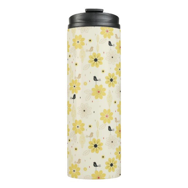 Bird Garden Thermal Tumbler (Front)