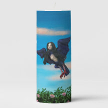 Bird Girl au coucher du soleil - Blood Tea & Red S