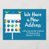 Bird Hotel Condominium Birdhouse New Address