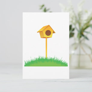 Bird House Invitations