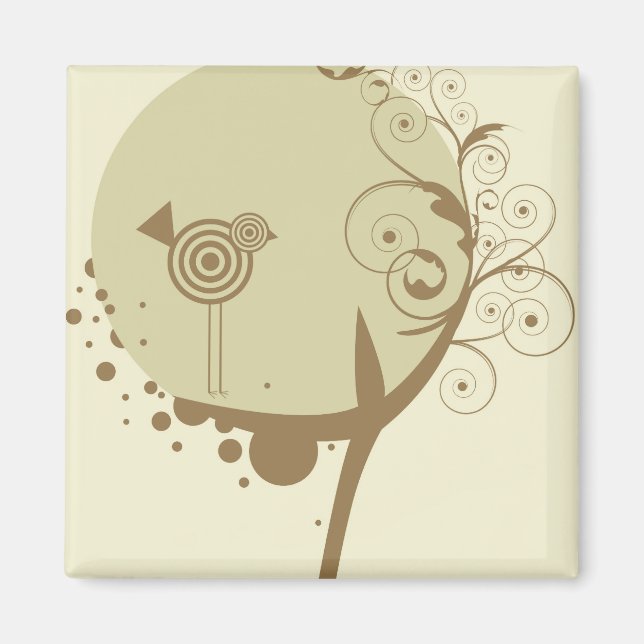 Bird House Magnet (Front)