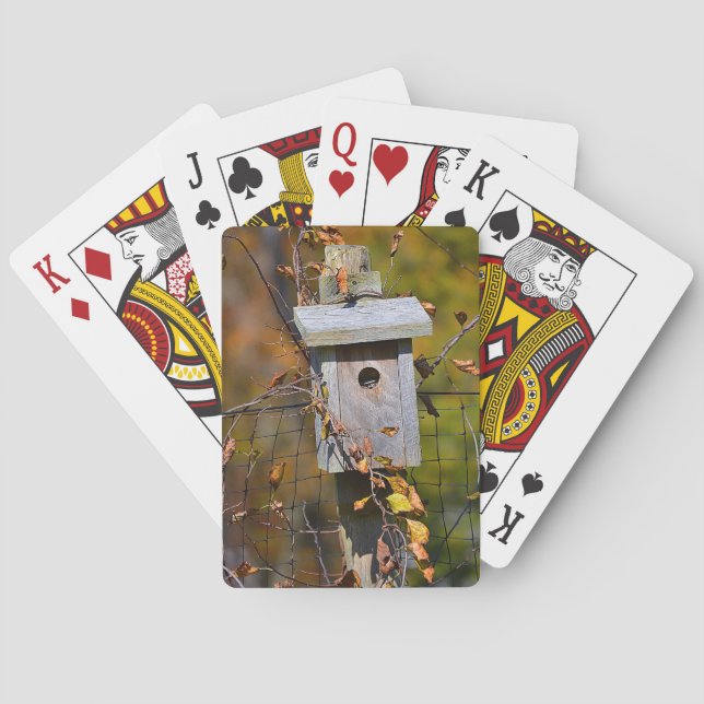 Bird House Playing Card (Back)