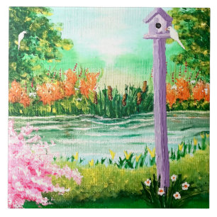 Bird House Tile