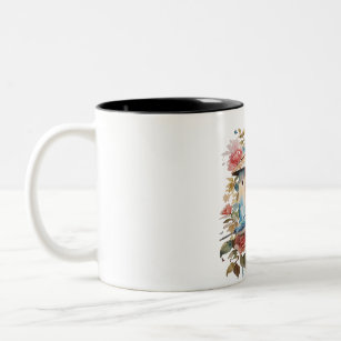bird house Two-Tone coffee mug
