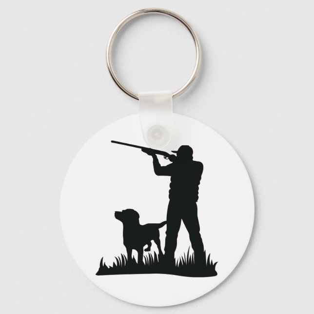 Bird Hunter Keychain (Front)