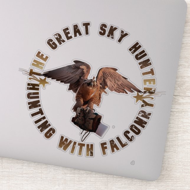 bird hunting   Sticker (Detail)