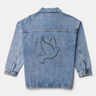 Bird Icon Tee Denim Jacket