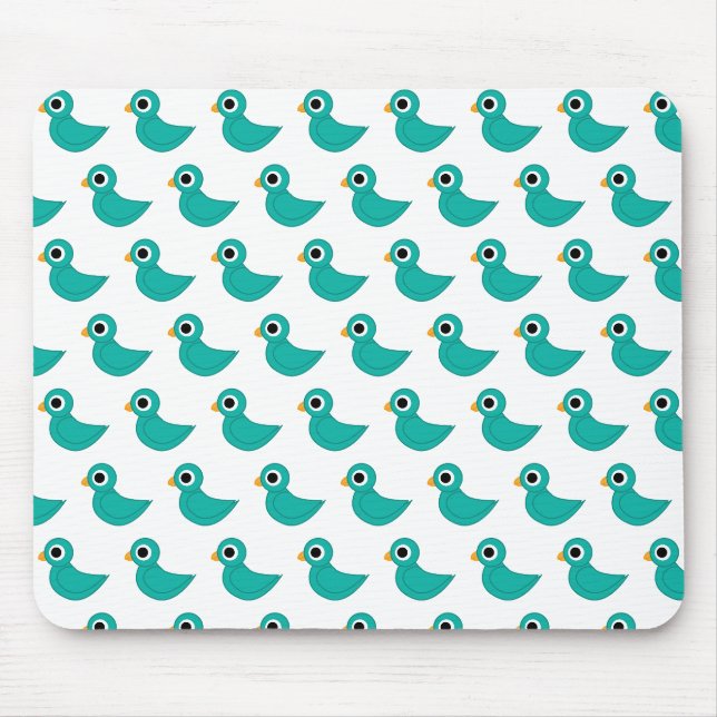 Bird Illustration Mouse Pad (Front)