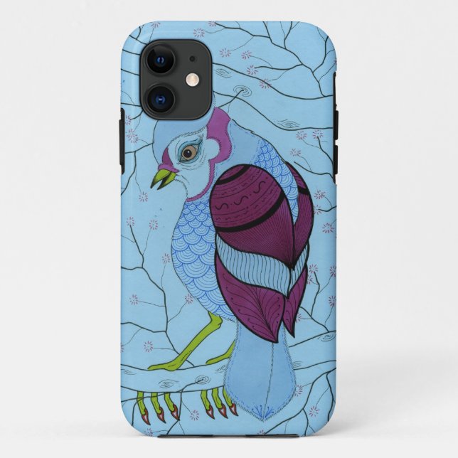 bird in a tree Case-Mate iPhone case (Back)