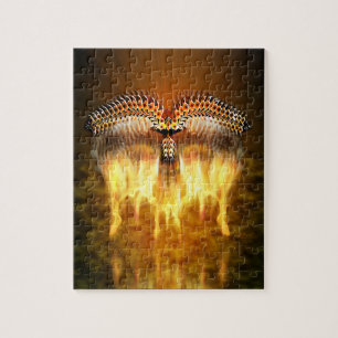 Bird in Flight Jigsaw Puzzle