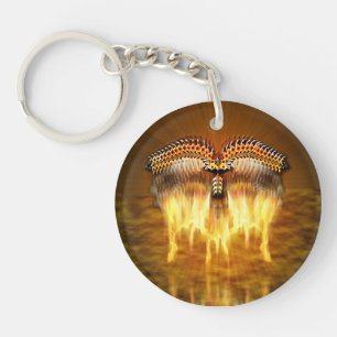 Bird in Flight Keychain