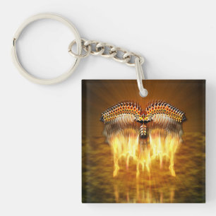 Bird in Flight Keychain