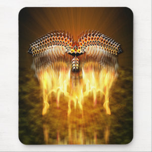 Bird in Flight Mouse Pad
