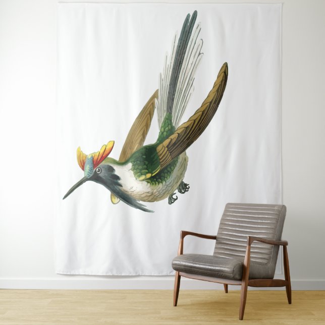 Bird in Flight Tapestry (In Situ)