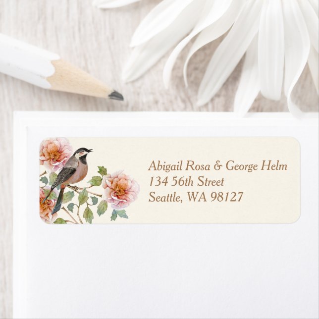 Bird in Flowers Wedding (Insitu)