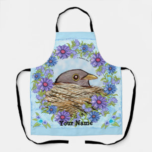 Bird In Nest apron