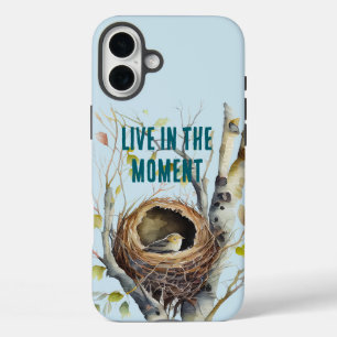 Bird in Nest iPhone 16 Plus Case