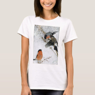 Bird in Snow, Bruno Liljefors T-Shirt