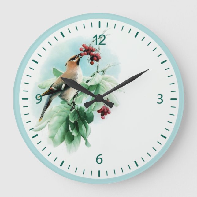 Bird Large Clock (Front)