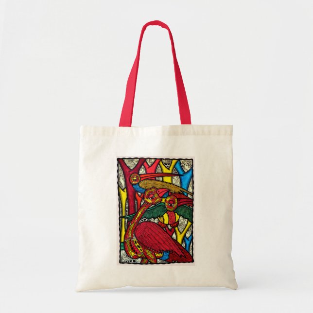Bird Life Tote Bag (Front)