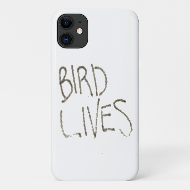 Bird Lives! (white) Case-Mate iPhone Case (Back)