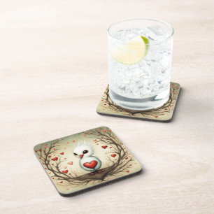 Bird Love 4 Coaster