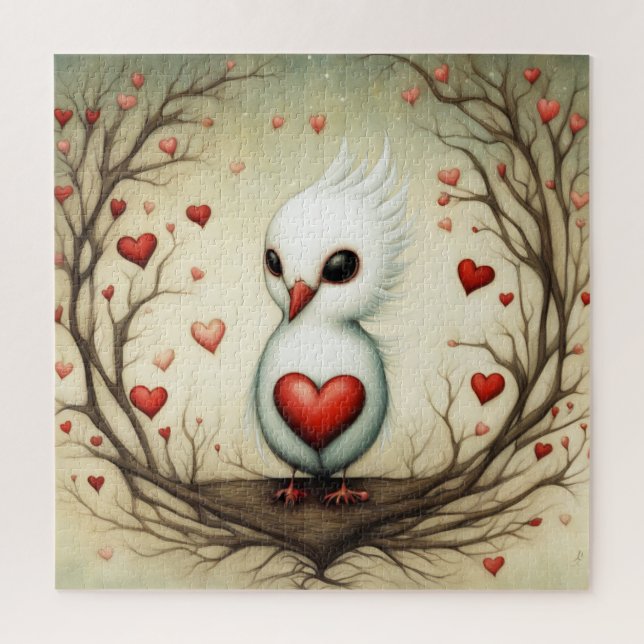 Bird Love 4 Jigsaw Puzzle (Vertical)