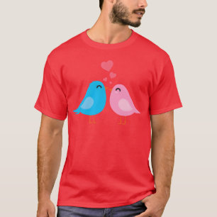 bird love funny girl T-Shirt