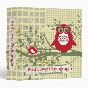 Bird Lover Photographs Binder