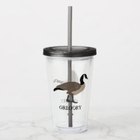 Bird Lovers Canada Geese Illustration Personalized