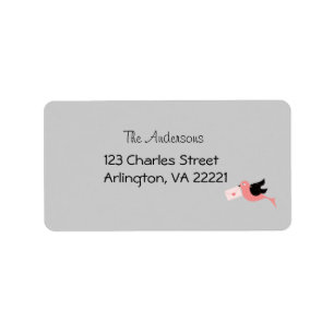 Bird Message Address Labels