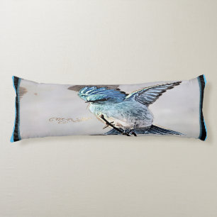 Bird Models: Mountain Bluebird 01-02 Body Pillow